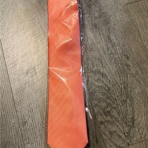 The Tie Bar Vibrant Coral Tie